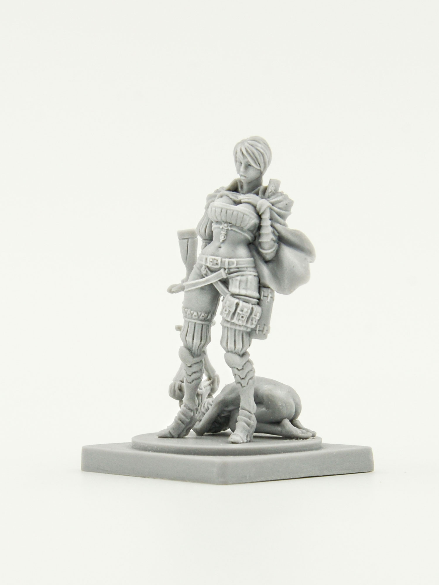 █ 30mm Resin Kingdom Death Pinup Great Game Hunter Unpainted ONLY Figure WH067 