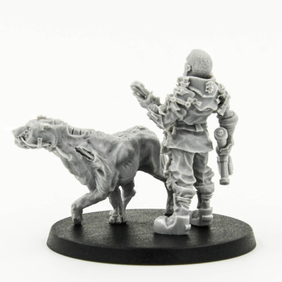 Imperial Enforcer with Cyber Mastiff (Forge World Events 2012)  with Additional Unreleased Set