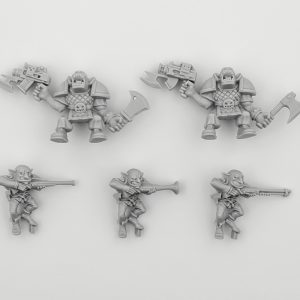 Space Crusade 1990 Orks and Gretchins
