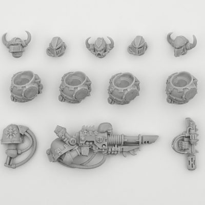 Chaos Space Marines Iron Warriors Upgrade Pack