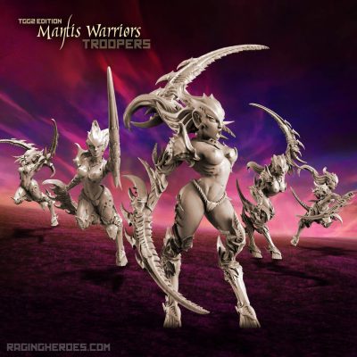 Mantis Warriors — Troops, TGG2 Ed. (LE – F/SF)