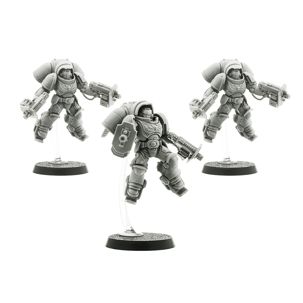 3 inceptors squad warhammer 40K Dark Imperium Primaris space marines NEUF