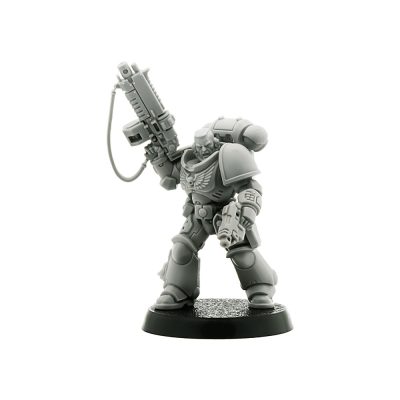 Primaris Space Marines Lieutenant with Auto Bolt Rifle (Dark Imperium)