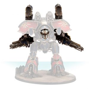 Warlord Titan Weapons: Volcano Cannons and Apocalypse Missile Launchers (Adeptus Titanicus)
