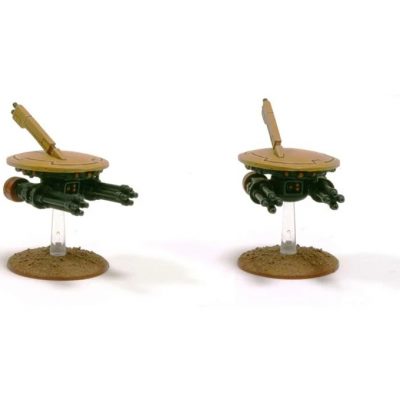 Tau Heavy Gun Drones with Burst Cannons x2