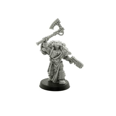 Librarian with Force Axe & Plasma Pistol