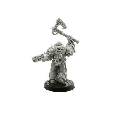 Librarian with Force Axe & Plasma Pistol