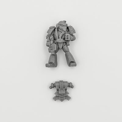 Space Marine with Bolter / Brother Leanman (Lestrade) 1987
