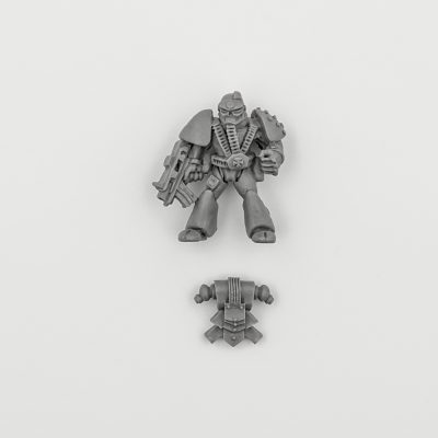 Space Marine with Bolter / Brother a Skull (Dixon) 1987