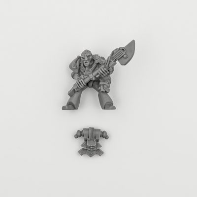 Space Marine with Power Axe / Brother Basehart 1988